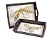 Pack of 4 Summer Breeze Decorative Butterfly/Dragonfly Wooden Serving Trays 16