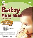 Hot Kid Baby Mum-Mum Vegetable Rice Rusk, 24-Count Boxes (Pack of 6)