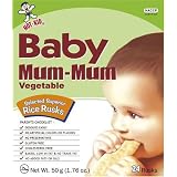 Hot Kid Baby Mum-Mum Vegetable Rice Rusk, 24-Count... by Hot Kid