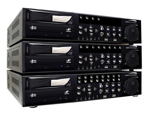 SPECO TECHNOLOGIES DVR8TH3TB 8 Channel Triplex H.264 Hybrid DVR, 3TB