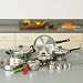 Kitchen & Housewares : Chefs Secret® 16pc Stainless Steel 5-ply Cookware
