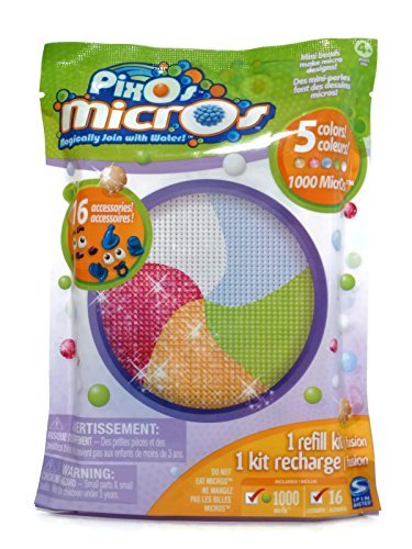 Pixo MicrosTM FusionTM Mini Beads Refill Kit 1000 Count and 16 Accessories