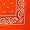 Dozen-Orange Paisley