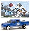 Detroit Lions 2007 Upper Deck Collectibles NFL Ford F-150 Pickup Truck with Sticker
