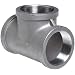 Stainless Steel 304 Cast Pipe Fitting, Tee, MSS SP-114, NPT Female
