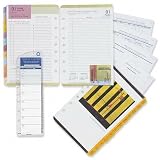 Franklin Covey 32696 Her Point Of View Dated Daily Calendar Refill, Jan.-Dec. 08, 4-1/4 X 6-3/4