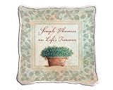 Lifes Treasures Pillow - 17 x 17 Pillow
