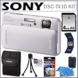 Sony Cyber-Shot DSC-TX10 16.2MP Waterproof Digital Camera with 3D Sweep Pan ....