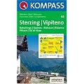 Sterzing, Vipiteno: Ratschings/Racines, Ridnaun/Ridanna, Pfitsch/Val di Vizze. Wander-, Bike- und Skitourenkarte. 1:50.000. GPS-genau