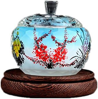 Verybelle Original Art Design Retro Jewelry Crystal Snuff Bottle Flower-A 12.5*12.5*11 CM