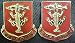 103rd Armor Distinctive Unit Insignia - Pair