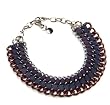 Cleopatra Necklace in Bordeaux