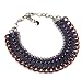 Cleopatra Necklace in Bordeaux
