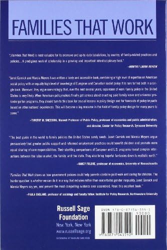 Families That Work: Policies for Reconciling Parenthood and Employment