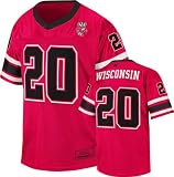 Wisconsin Badgers Youth Red Stadium Football Jersey