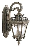 19th Century Belgian 29 High Outdoor Wall Light