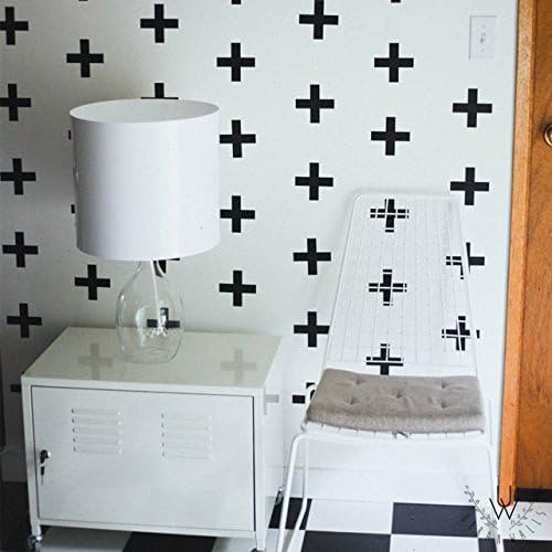 Plus Signs Pattern Decal -Wall Decal Home Décor by Urban Walls