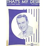 That's My Desire (Cover Photo: Woody Herman) book cover