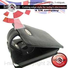 i-nique Exec soft Napa leather case for Ipod Classic (160GB) - Black
