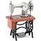 Old Fashion Sewing Machine Clock