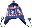 Alpaca Hat with Earflaps - Andean Traditional Lavender-plum