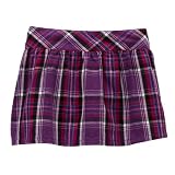 GK IG Plaid Shimmer Skirt Purple