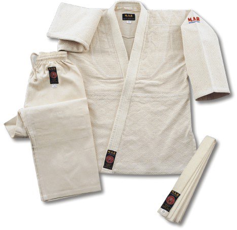 MAR Judo Uniform Unbleached (100% Cotton) 5/180