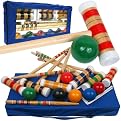 Trademark Games Croquet Set with Carrying Case