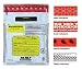 MMF Industries 2362010N06 9-by-13-Inch Tamper-Evident Deposit Bags, 100 Pack (White)