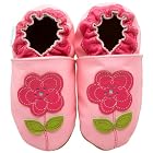 Robeez Infant/Toddler Delicate Flower Soft Sole Crib Shoe