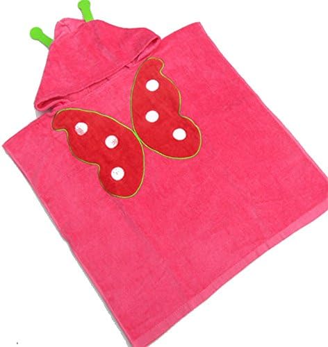 Priors™ Cartoon Pure Cotton Bathrobe for Babies (Red)