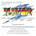 2000 TMEA Clinic: The United Air Force Band and Singing Sergeants by The United Air Force Band and Singing Sergeants, Dudley Buck, Carl Orff, Samuel Augustus Ward, and Colonel Lowell E. Graham