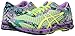 ASICS Women's Gel-Noosa Tri 11 Running Shoe, Patina Green/Flash Yellow/Violet, 9 M US