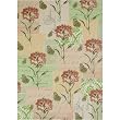 Cavallini Pink Floral Ephemera Decoupage Gift Wrap Paper