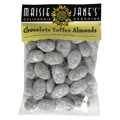 Maisie Jane's Chocolate Toffee Almonds, 6-Ounce Packages (Pack of 3) by Maisie Jane's