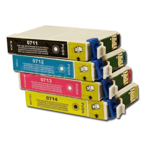 Epson Compatible T0715 Printer Inks High Yield 