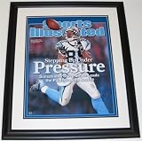 Steve Smith Autographed/Hand Signed Carolina Panthers 16x20 Sports Illustrated Cover - Custom Framed