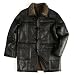Men's Sheepskin Shearling Toggle Coat