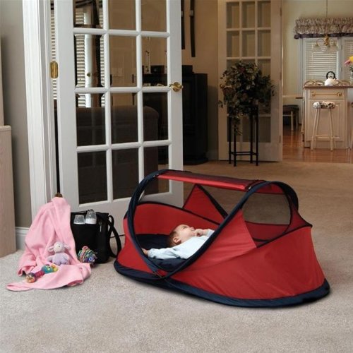 Buy Low Price Cozy Kidco Peapod Travel Bed in Red B000LH62OK
