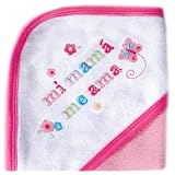 Spanish Hooded Towel, Pink, Mama