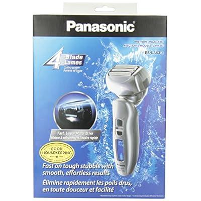 Panasonic ES-LA63-S Nanotech 4-Blade (Arc 4) Multi-Flex Dual-Motor Electric Shaver