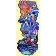 Horse of Jewels(Sea Horse) Shaped Jigsaw Puzzle by Steve Sundram 600pc