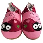 Tiny's - Chaussons de b�b� en cuir do...
