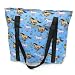 Cute Horse Tote Bag HORSES Cotton with WATERPROOF LINING UNDERSIDE Travel Bags, for Gym or Beach Best Cute Unique GIFT IDEA for Him Her Man Men DAD MOM Mother Woman Women Ladies
