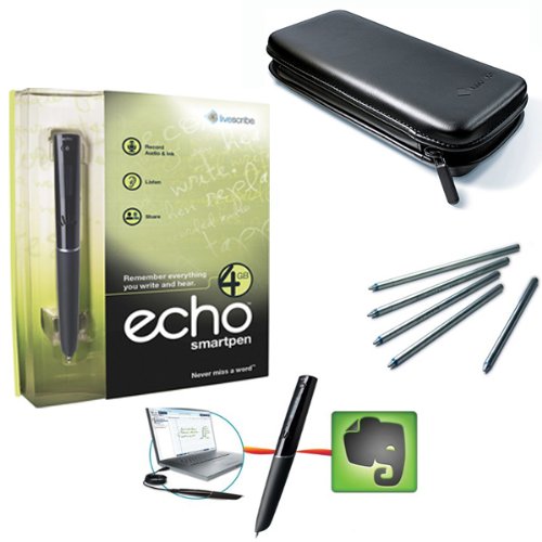 Livescribe 4GB Echo Smartpen Ultra Premium Package 195.96
