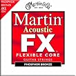 Martin FX740 Phosphor Bronze Acoustic Guitar Strings, Light