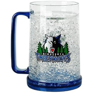 Minnesota Timberwolves Crystal Freezer Mug by