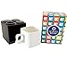 Le Bleu Bean Clearance Espresso Cups, Gift Boxed, Black