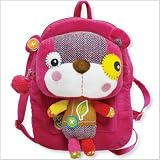 Eco Snoopers, Backpack With Removable Plush Bear, Smile A Lot Bear
