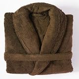 Egyptian Cotton Bath Robe, Chocolate, Large